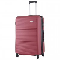 Чемодан Semi Line 28" L Вишня T5639-3 с расширением 4 колеса ABS-пластик 99 л кодовый замок