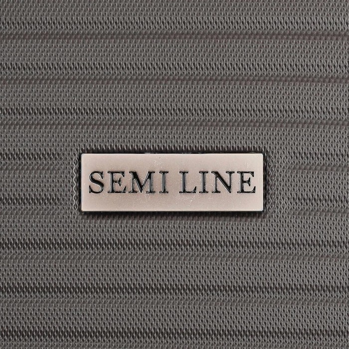 Валіза Semi Line 28" (L) Графіт (T5711-3) з розширюючим клапаном 102 л ABS-пластик 4 колеса