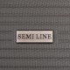 Валіза Semi Line 28" (L) Графіт (T5711-3) з розширюючим клапаном 102 л ABS-пластик 4 колеса