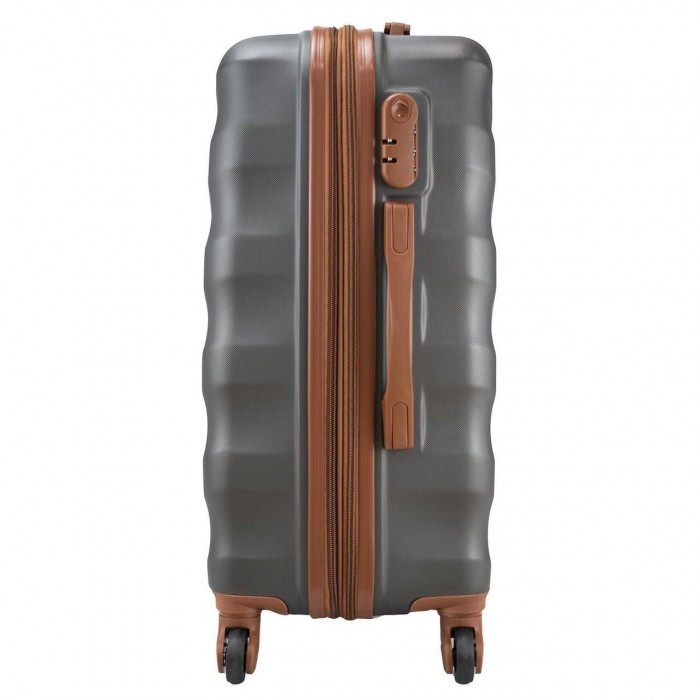 Валіза Semi Line 24" M Графіт T5707-2 розширювана ABS-пластик 66 л 4 колеса кодовий замок
