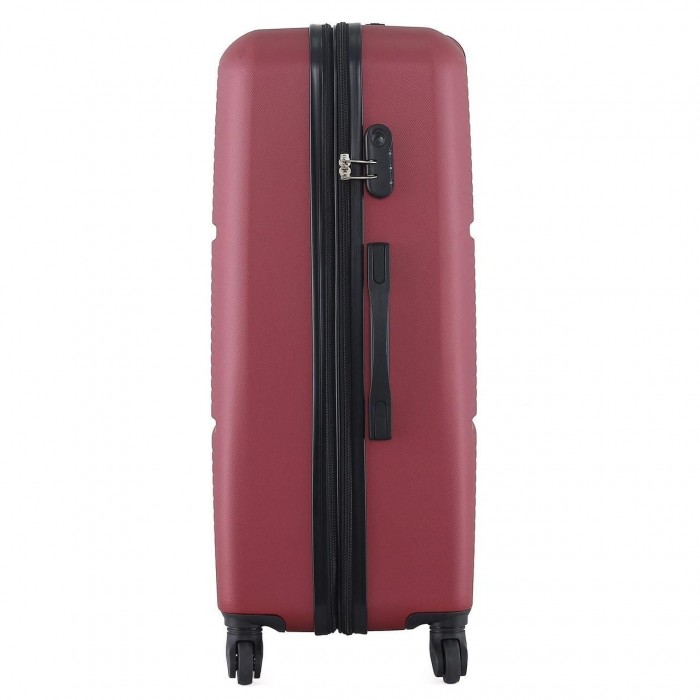 Чемодан Semi Line 28" L Вишня T5639-3 с расширением 4 колеса ABS-пластик 99 л кодовый замок