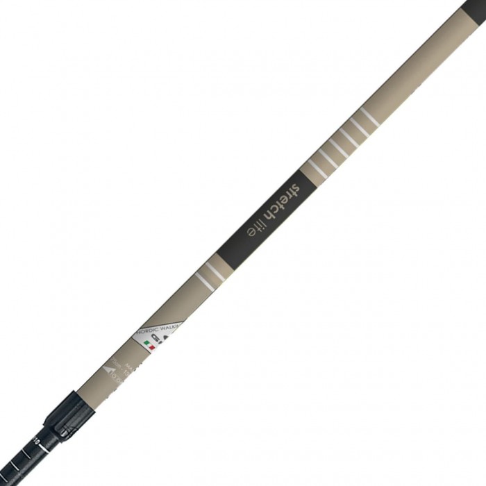 Палки для скандинавської ходьби Gabel Stretch Lite Sand 7008352621000 телескопічні легкі з алюмінію