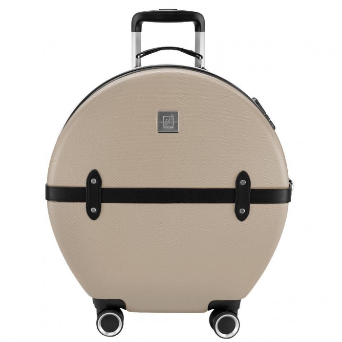 Чемодан Semi Line 24" M Шампань/Чёрный T5674-3 с кодовым замком 4 колеса объём 49 л ABS-пластик