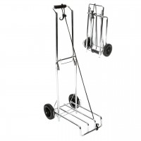 Хозяйственная тележка Bo-Camp Luggage Trolley складная 40 кг серебристая стальная с ручкой 100