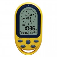 Компас Technoline EA3050 Жёлтый – электронный водонепроницаемый многофункциональный прибор с альтиметром