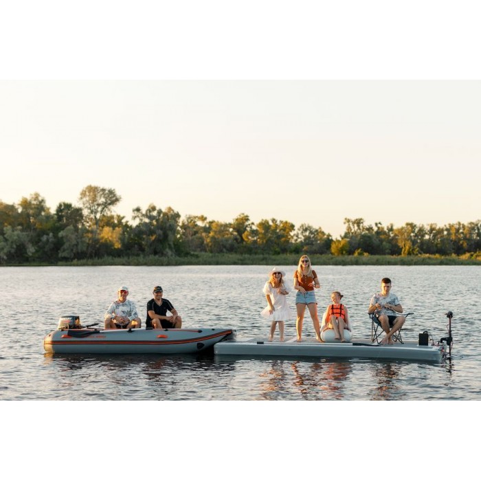 Kolibri Sea Cat KM-340CM катамаран, светло-серый