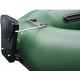 Колибри К-270Т (Kolibri K-270T) зелёная надувная гребная лодка, без настила