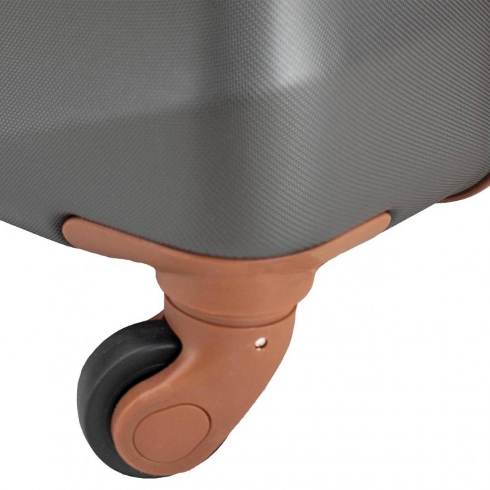 Чемодан Semi Line 28" L Графіт T5707-3 102 л ABS-пластик 4 колеса з кодовим замком та розширенням на 15%