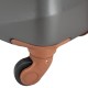 Чемодан Semi Line 28" L Графіт T5707-3 102 л ABS-пластик 4 колеса з кодовим замком та розширенням на 15%