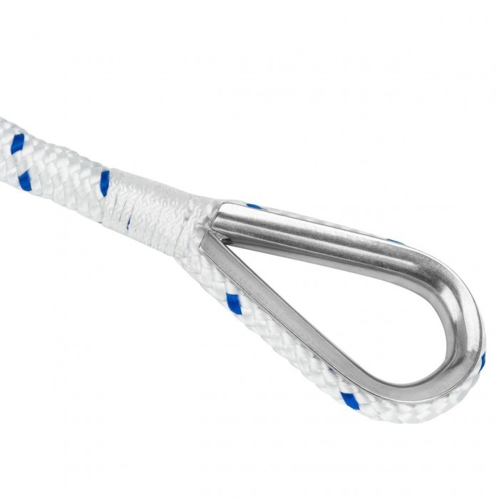 Веревка Polyester braided anchor rope 6mm*30m для швартовки лодки и катера