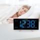 Настольные часы с радио Technoline WT460 - цифровой FM-радиоприемник с будильником черный/серебристый LED
