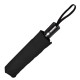 Парасолька Semi Line Black L2051-0 автоматична складана 96 см з чохлом легкий чорний скловолокно