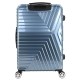 Чемодан Semi Line 24" M Синий T5764-2 - жесткий поликарбонат/ABS, объем 64 л, кодовый замок, 4 колеса