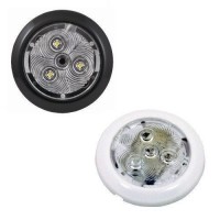 Светильник LED накладной 12 В 1.8 Вт пластик Attwood белый для освещения интерьеров США