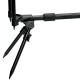 Род-под GLADIATOR RP184 (GL8169) для 3 удилищ 4-ножковый с регулируемыми ножками складной черный с чехлом