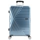 Чемодан Semi Line 24" M Синий T5764-2 - жесткий поликарбонат/ABS, объем 64 л, кодовый замок, 4 колеса
