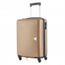 Чемодан Semi Line 20" S Коричневый T5693-1 жесткий ABS-пластик 4 колеса кодовый замок размер