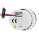 Цифровой счетчик моточасов судовой для лодки и катера I GAUGE 52MM белый LED дисплей хромированная рамка
