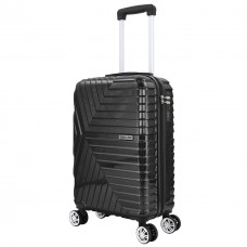 Чемодан Semi Line 20" S Черный T5765-1 поликарбонат ручная кладь до 50л кодовый замок 4 колеса 37л