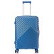 Чемодан Semi Line 24" M Синий T5727-2 с кодовым замком 67 л ABS-пластик 4 колеса с лёгкой телескопической руч
