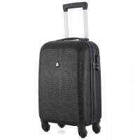 Чемодан Semi Line 20" S Черный T5638-1 для ручной клади ABS 4 колеса кодовый замок 41 л