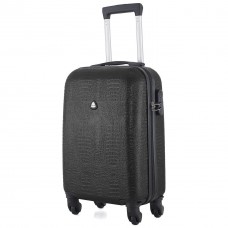 Чемодан Semi Line 20" S Черный T5638-1 для ручной клади ABS 4 колеса кодовый замок 41 л