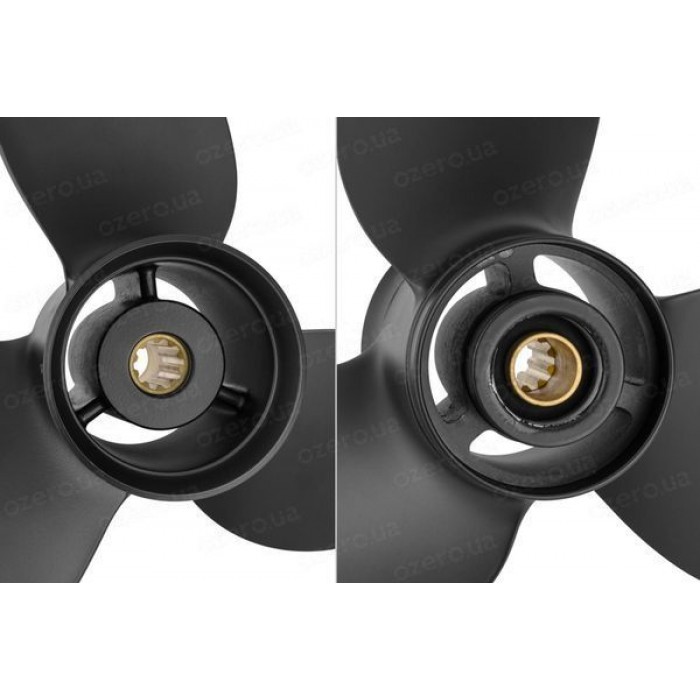 Гвинт для човнового мотора Suzuki 10.3×12 58100-96430-019 SOLAS 4211-103-12 алюмінієвий 3 лопаті