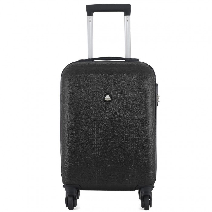 Чемодан Semi Line 20" S Черный T5638-1 для ручной клади ABS 4 колеса кодовый замок 41 л