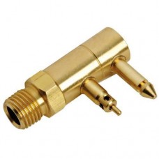 Коннектор топливный для лодочного мотора Yamaha 1/4"-18 NPT латунь Osculati "папа" для баков старого образца