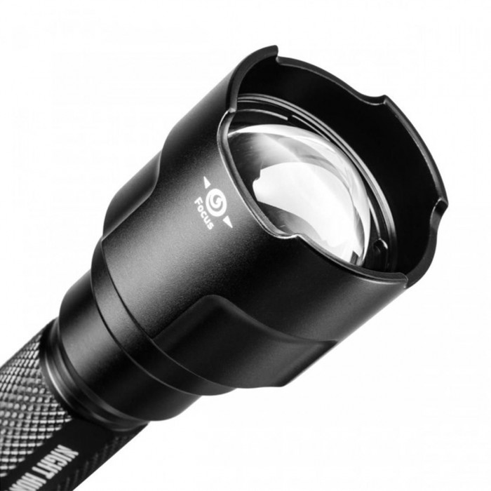 Тактичний ліхтар Mactronic Night Hunter 03 1150 Лм IPX7, фокусування 391 м, 5 режимів, чорний