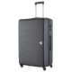 Чемодан Semi Line 28" L Чорний T5690-3 | 99 л жорсткий ABS-пластик 4 колеса кодовий замок алюмінієвий