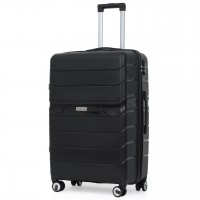 Чемодан Semi Line 30" L Черный T5618-3 легкий из полипропилена 4 колеса кодовый замок 98 л для
