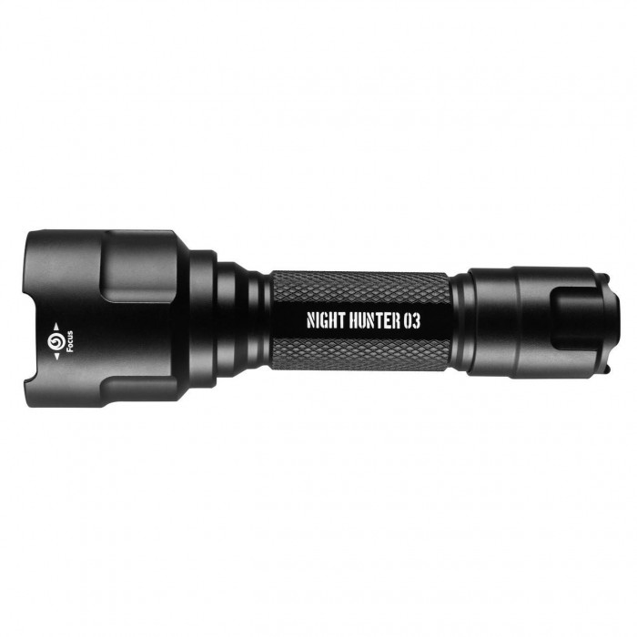 Тактичний ліхтар Mactronic Night Hunter 03 1150 Лм IPX7, фокусування 391 м, 5 режимів, чорний