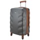Чемодан Semi Line 28" L Графіт T5707-3 102 л ABS-пластик 4 колеса з кодовим замком та розширенням на 15%
