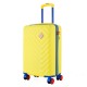 Чемодан Semi Line 20" S Жовтий T5801-1 з кодовим замком, 4 колеса, ABS-пластик, ручна поклажа, 42 л