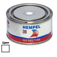 Краска необрастающая Alu Safe белая Hempel 250 мл самополирующее покрытие для алюминиевых судов