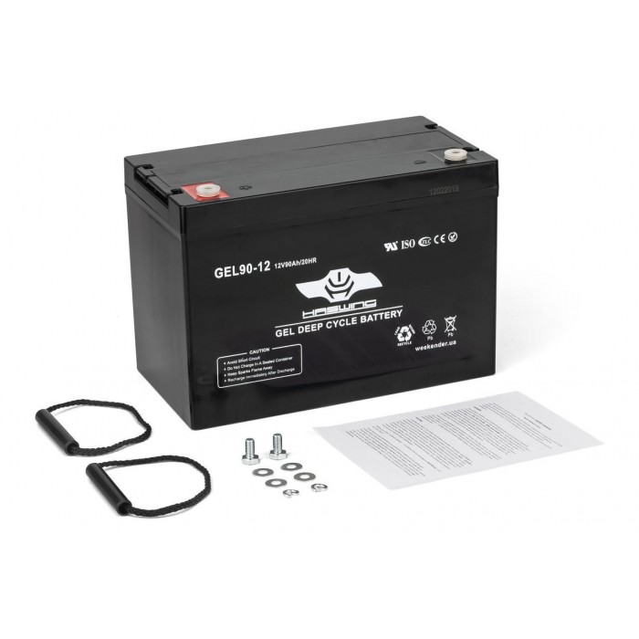 Акумулятор гелевий Haswing 90 Ah 12 V 90Ah gel H для човнових електромоторів