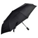 Парасолька Semi Line Black L2051-0 автоматична складана 96 см з чохлом легкий чорний скловолокно