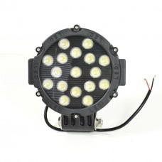 LED фара рассеянная LED851 судовая для лодки и катера 51 Вт 3600 Lm 12V алюминиевый корпус 160х202 мм