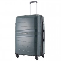Чемодан Semi Line 27" L Петроль T5586-5 знімними колесами, кодовим замком та розширювальним клапаном об'єм