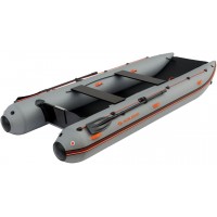 Надувний катамаран ПВХ Kolibri Sea Cat КМ-420СМ на 7 осіб з транцем AirDeck 420 см