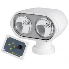 Прожектор судовой поисковый для палубы лодки Night Eye 55 +55 Вт дистанционное управление корпус из