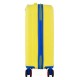 Чемодан Semi Line 20" S Жовтий T5801-1 з кодовим замком, 4 колеса, ABS-пластик, ручна поклажа, 42 л