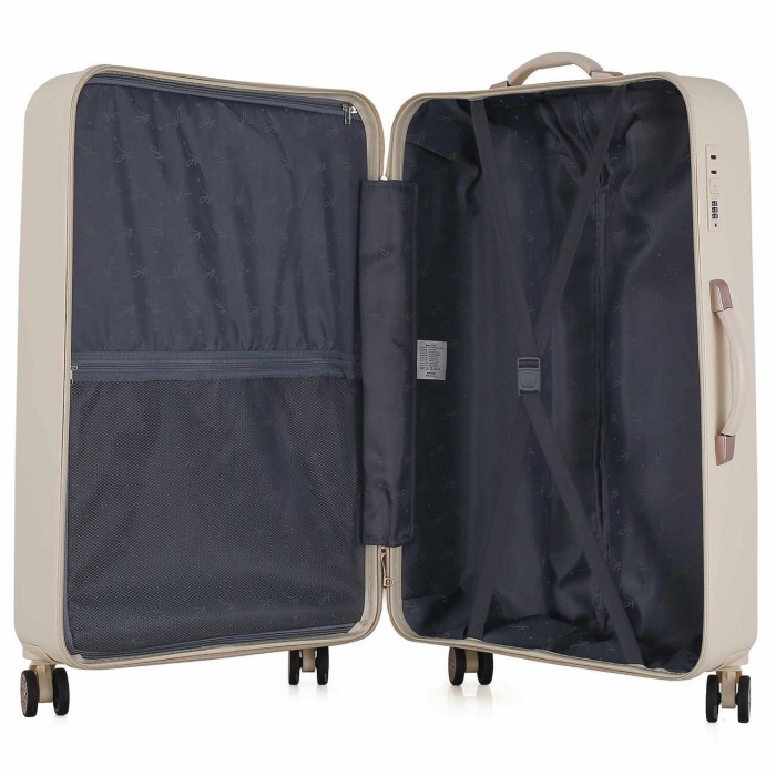 Чемодан Semi Line 28" L Ercu T5786-3 104 л жесткий корпус 4 колеса кодовый замок алюминиевая ручка