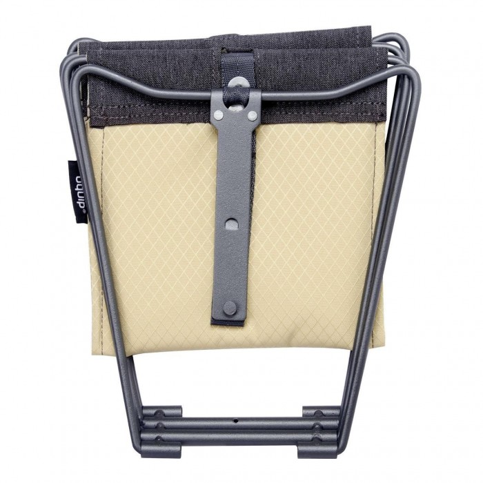 Розкладной стульчик Uquip Fancy Sand/Grey 244041 для кемпинга и рыбалки, стальной каркас, 100 кг, Ripstop