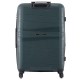 Чемодан Semi Line 27" L Петроль T5586-5 с съемными колесами, кодовым замком и расширительным клапаном объем