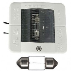 Кормовий вогонь для човна та катера Hella Marine серія 2010 12 В 10 Вт білий пластик IPX6