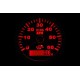 Тахометр с моточасами ECMS CMH3-WS-3K 85мм белый 901-00007 СЕРИЯ ЭКОНОМ для лодки и катера аналоговый