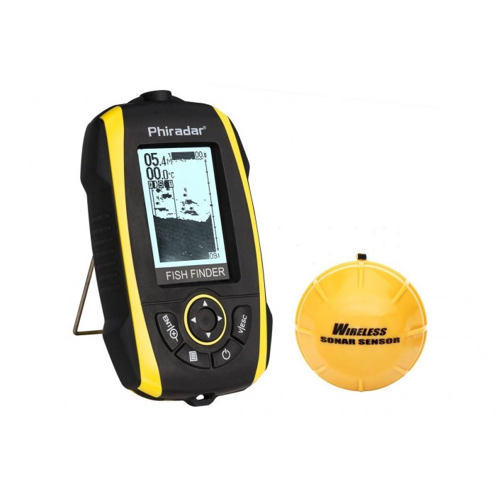 Эхолот Phiradar беспроводной FF 268 W FISH FINDER 1 луч рыболовный для зимы и лета универсальный портативный