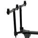 Род-под GLADIATOR RP184 (GL8169) для 3 удилищ 4-ножковый с регулируемыми ножками складной черный с чехлом